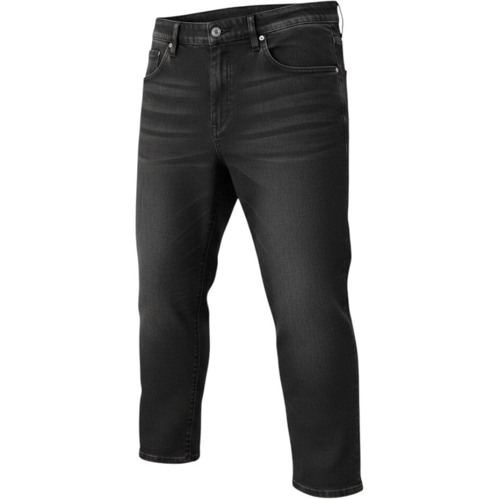 Lee Jeans Relaxed Straight Leg Womens 20W Petite Black Excellent Instantly Slims
